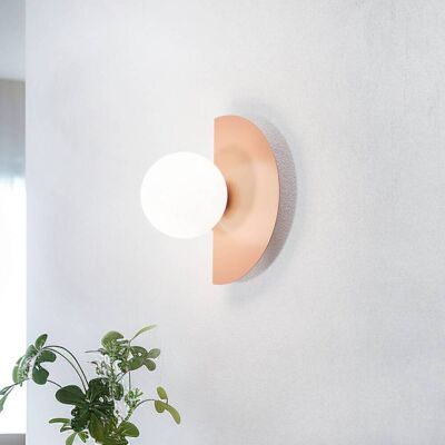 Wandlampe Loop Coral ALDEX, dimmbar, rot, für Wohn- / Esszimmer, Metall, Modern, Wandleuchte, Wandlampe Innen Wandlampe Loop Coral ALDEX, dimmbar, rot, für Wohn- / Esszimmer, Metall, Modern, Wandleuchte, Wandlampe Innen