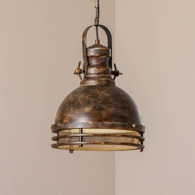 Hängelampe Saglam Opviq, dimmbar, bronze / altmessing, für Wohn- / Esszimmer, Metall, Vintage, Pendelleuchte Hängelampe Saglam Opviq, dimmbar, bronze / altmessing, für Wohn- / Esszimmer, Metall, Vintage, Pendelleuchte