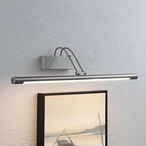 LED Bilderleuchte Mailine Lindby, alu / grau / zink, für Wohn- / Esszimmer, Metall, Modern, LED Wandleuchte, Wandlampe Innen