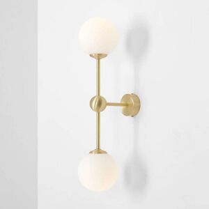 Wandlampe Alison ALDEX, dimmbar, messing / gold, für Wohn- / Esszimmer, Metall, Modern, Wandleuchte, Wandlampe Innen