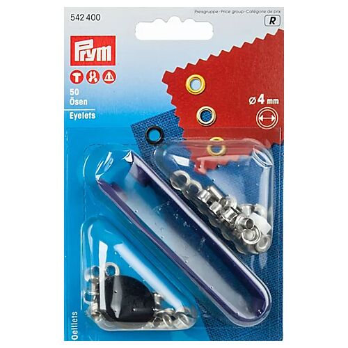 Prym Nähfrei-Ösen, Größe: 4 mm Ø, Inhalt: 50 Stück