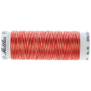 Mettler Poly Sheen Multi, Stärke: 40, 200m-Spule, rot color