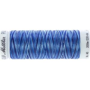 Mettler Poly Sheen Multi, Stärke: 40, 200m-Spule, blau color