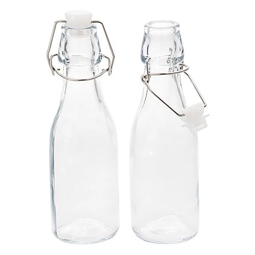 Glas-Bügelflasche 250 ml, 2 Stück