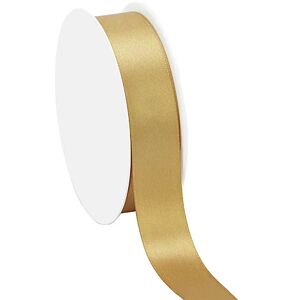 Satinband, gold, 25 mm, 25 m