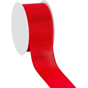 Stoffband, rot, 40 mm, 10 m