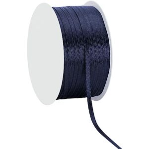 Satinband, marine, 3 mm, 50 m