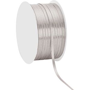 Satinband, silber, 3 mm, 50 m