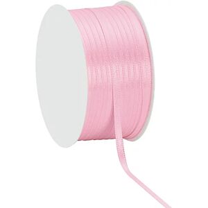 Satinband, rosa, 3 mm, 50 m