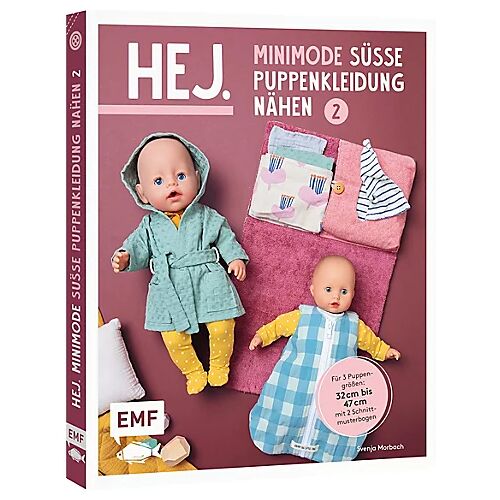 Buch "HEJ. Minimode süße Puppenkleidung nähen 2"