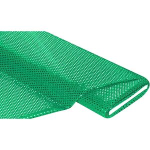 Paillettenstoff, grün, 3 mm Ø, 100 cm breit
