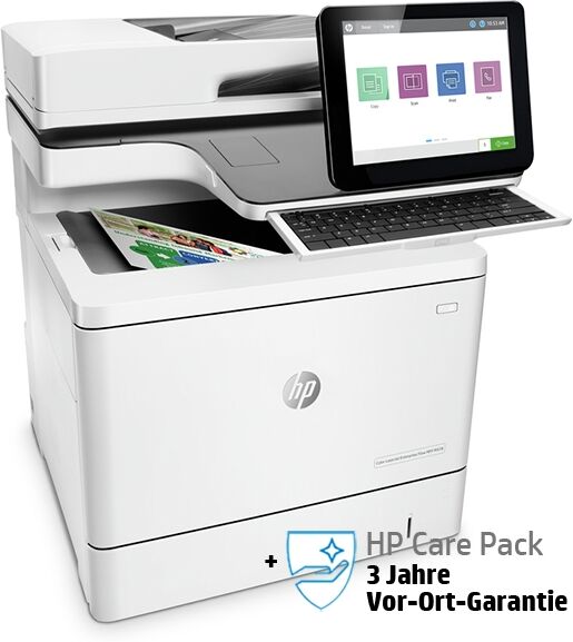 HP Color LaserJet Enterprise Flow MFP M578c mit 3 Jahren Vor-Ort-Garantie