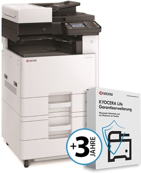 Kyocera M8124cidn inkl. PF-470 + 3 Jahre Vor-Ort-Service