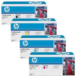 HP Toner-Set 650A (Cyan, Magenta, Yellow, Schwarz) für CP5525