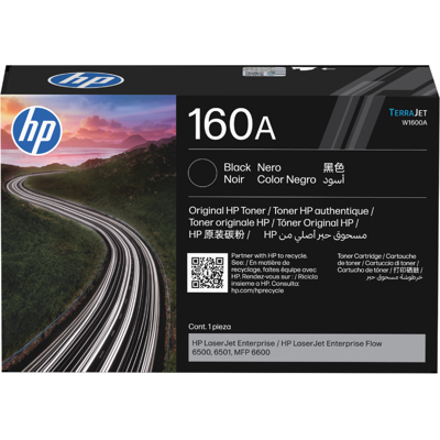 Toner 160A Schwarz für LaserJet Enterprise 6501 und Enterprise MFP 6600, 10.500 Seiten - HP Power Partner Toner 160A Schwarz für LaserJet Enterprise 6501 und Enterprise MFP 6600, 10.500 Seiten - HP Power Partner