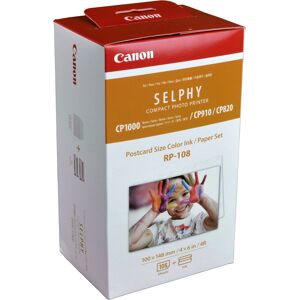 Canon Papier RP-108  108 Blatt 10 x 15 cm incl. 2 TTR  8568B001 original