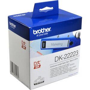 Brother PT Etiketten DK22223  weiss  50mm x 30,48m  Rolle original