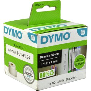 Dymo Etiketten 99018  weiß  38 x 190mm  1 x 110 St. original