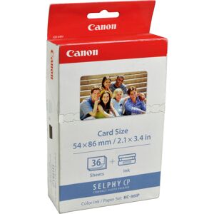 Canon Papier KC-36IP  7739A001  5,4 x  8,6cm  36 Blatt incl. Color Cartridge original