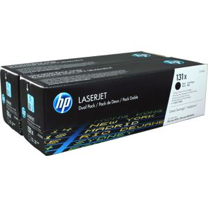 2 HP Toner CF210XD  131X  schwarz original