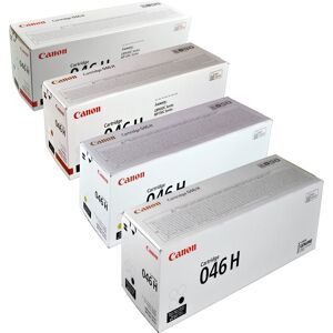 4 Canon Toner 046H  Multipack  BK C M Y  4-farbig original