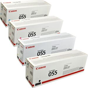 4 Canon Toner 055  Multipack  BK C M Y  4-farbig original