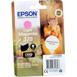 Epson Tinte C13T37864010 Light Magenta 378  foto magenta original