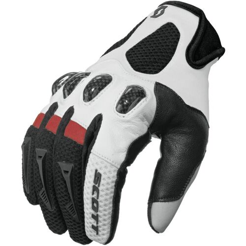 Scott Assault Motocross Handschuhe – Schwarz Rot – M – unisex