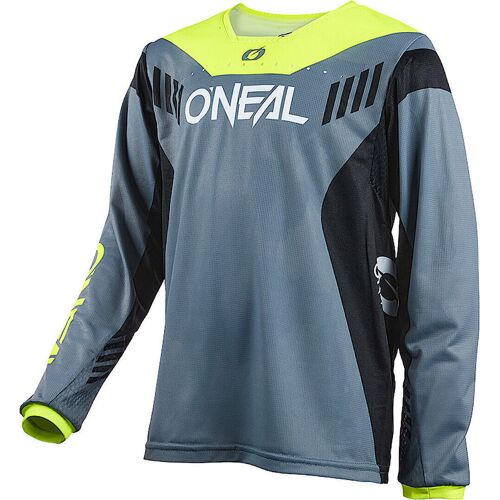 Oneal Element FR Hybrid V.22 Jugend Fahrrad Jersey – Grau Gelb – XL – unisex