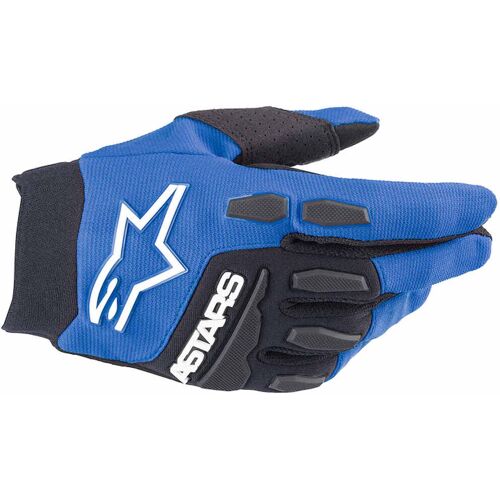 Alpinestars Freeride Jugend Fahrradhandschuhe – Weiss Blau – 2XS – unisex