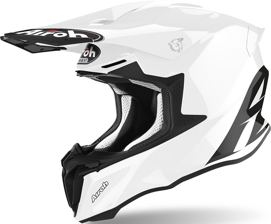 Airoh Twist 2.0 Color Motocross Helm - Weiss - M - unisex