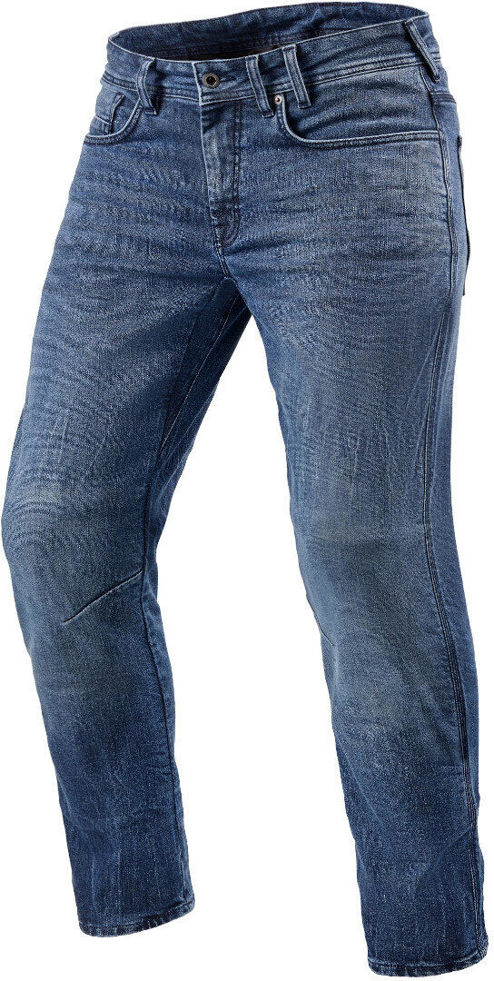 Revit Detroit 2 TF Motorrad Jeans - Blau - 30 32 - unisex