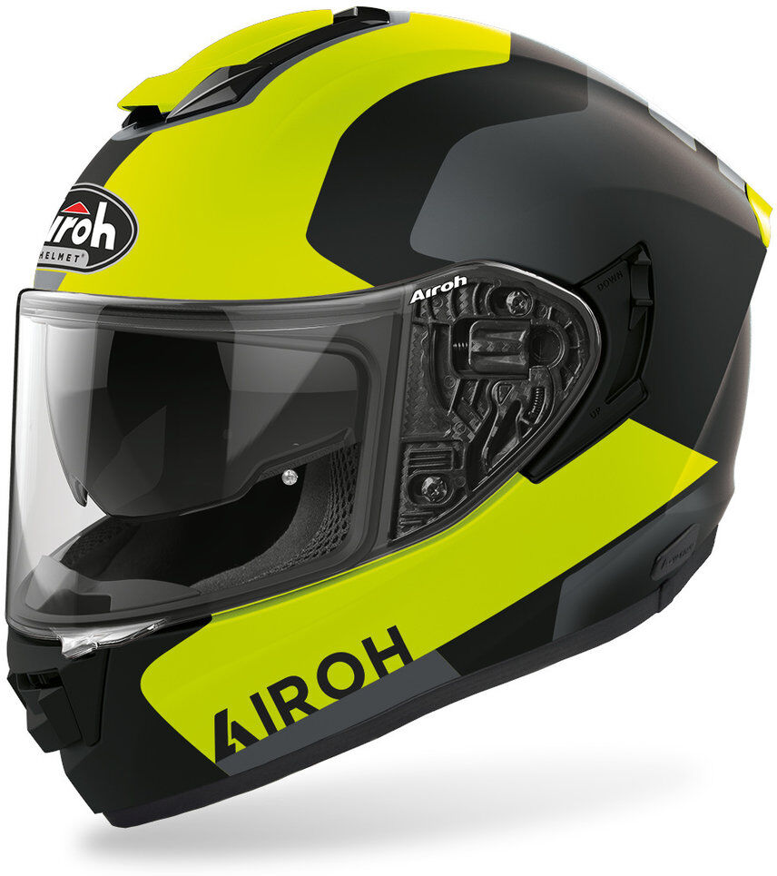 Airoh ST.501 Dock Helm - Schwarz Gelb - M - unisex