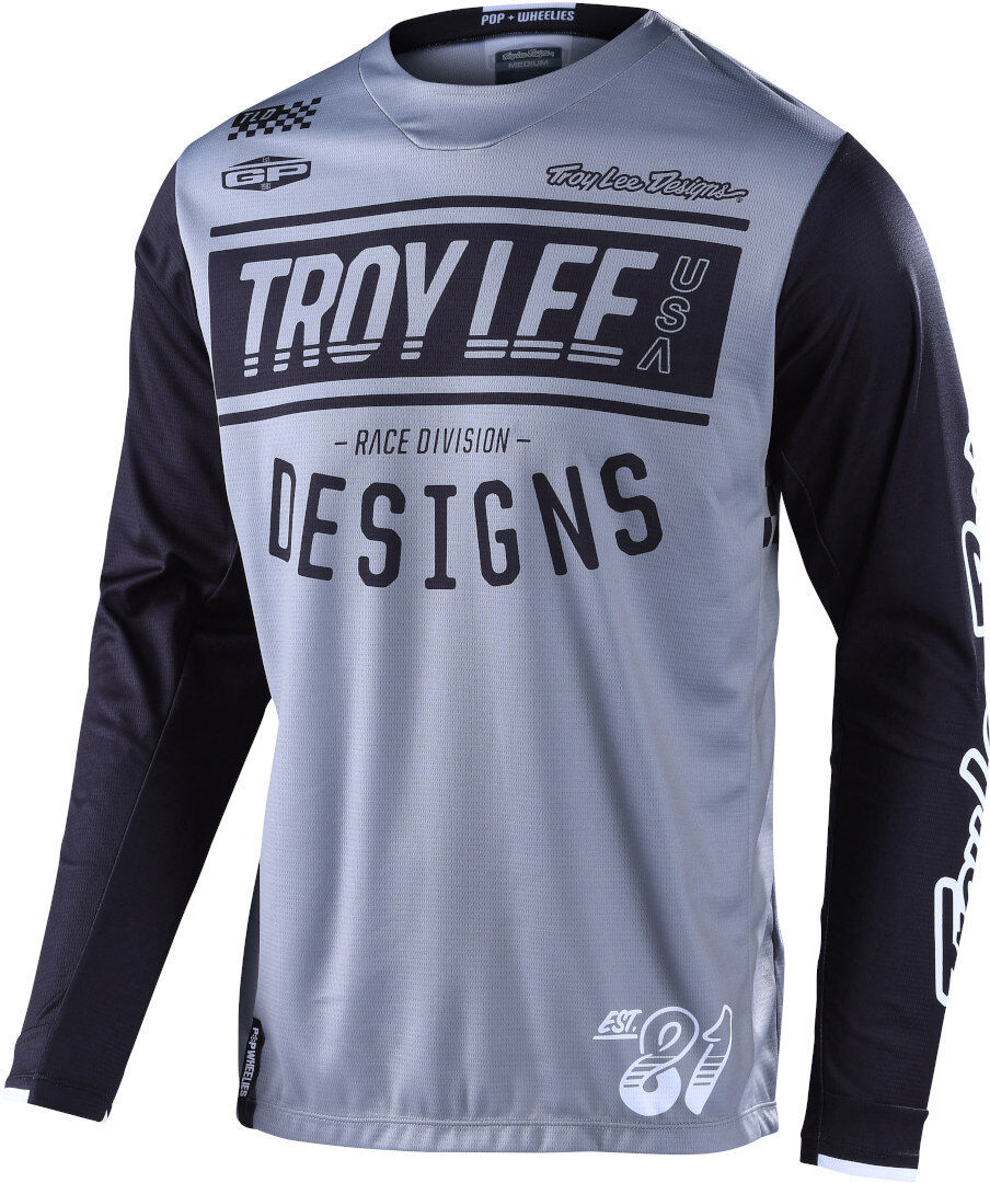 Troy Lee Designs GP Gear Race81 Motocross Jersey - Grau - 2XL - unisex