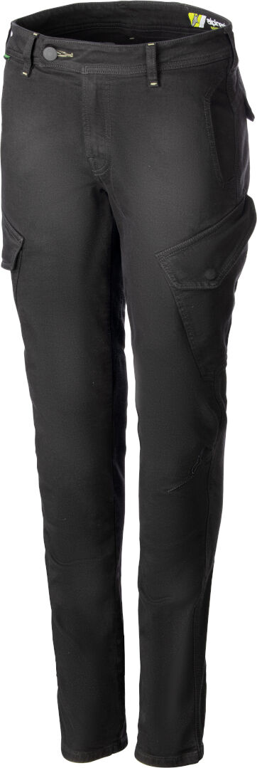 Alpinestars Caliber Slim Fit Tech Damen Motorrad Textilhose - Schwarz - 26 - female