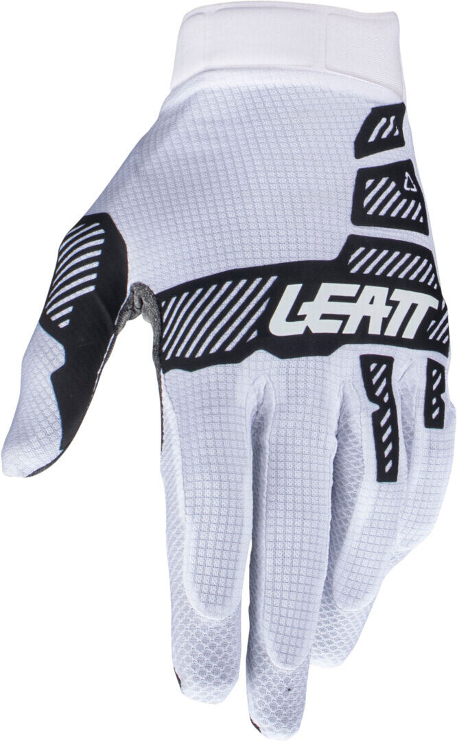 Leatt 1.5 GripR 2024 Motocross Handschuhe - Schwarz Weiss - L - unisex