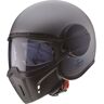 Caberg Ghost Helm - Schwarz Grau - L - unisex