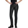 Rokker The Diva Biker Style Damenjeans - Schwarz - 3XL - female