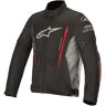 Alpinestars Gunner v2 Wasserfeste Motorrad Textiljacke - Schwarz Rot - 3XL - unisex