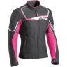 Ixon Challenge Damen Motorrad Textiljacke - Schwarz Pink - XL - female