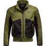 Blauer Thor Air perforierte Motorrad Textiljacke - Schwarz Grün - L - unisex