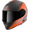 Bogotto V126 G-Evo Helm - Schwarz Orange - L - unisex