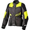 Macna Fusor NightEye Damen Motorrad Textiljacke - Schwarz Grau - L - female