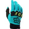 FOX Dirtpaw Motocross Handschuhe - Schwarz Türkis - M - unisex