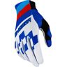 Answer Racing Answer AR2 Korza Motocross Handschuhe - Weiss Rot Blau - S - unisex