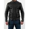 Rokker Goodwood Motorrad Lederjacke - Schwarz - 2XL - unisex