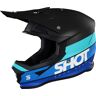 Shot Furious Story Motocross Helm - Schwarz Blau - L - unisex