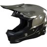 Shot Furious Draw 3.0 Motocross Helm - Schwarz Grau Silber - XL - unisex