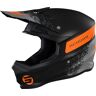 Shot Furious Roll Motocross Helm - Schwarz Orange - XL - unisex