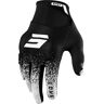 Shot Drift Edge Motocross Handschuhe - Schwarz Weiss - XL - unisex